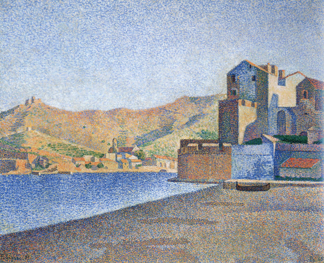 Paul Signac town beach collioure opus